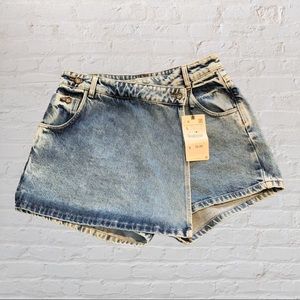 Zara Denim Skorts